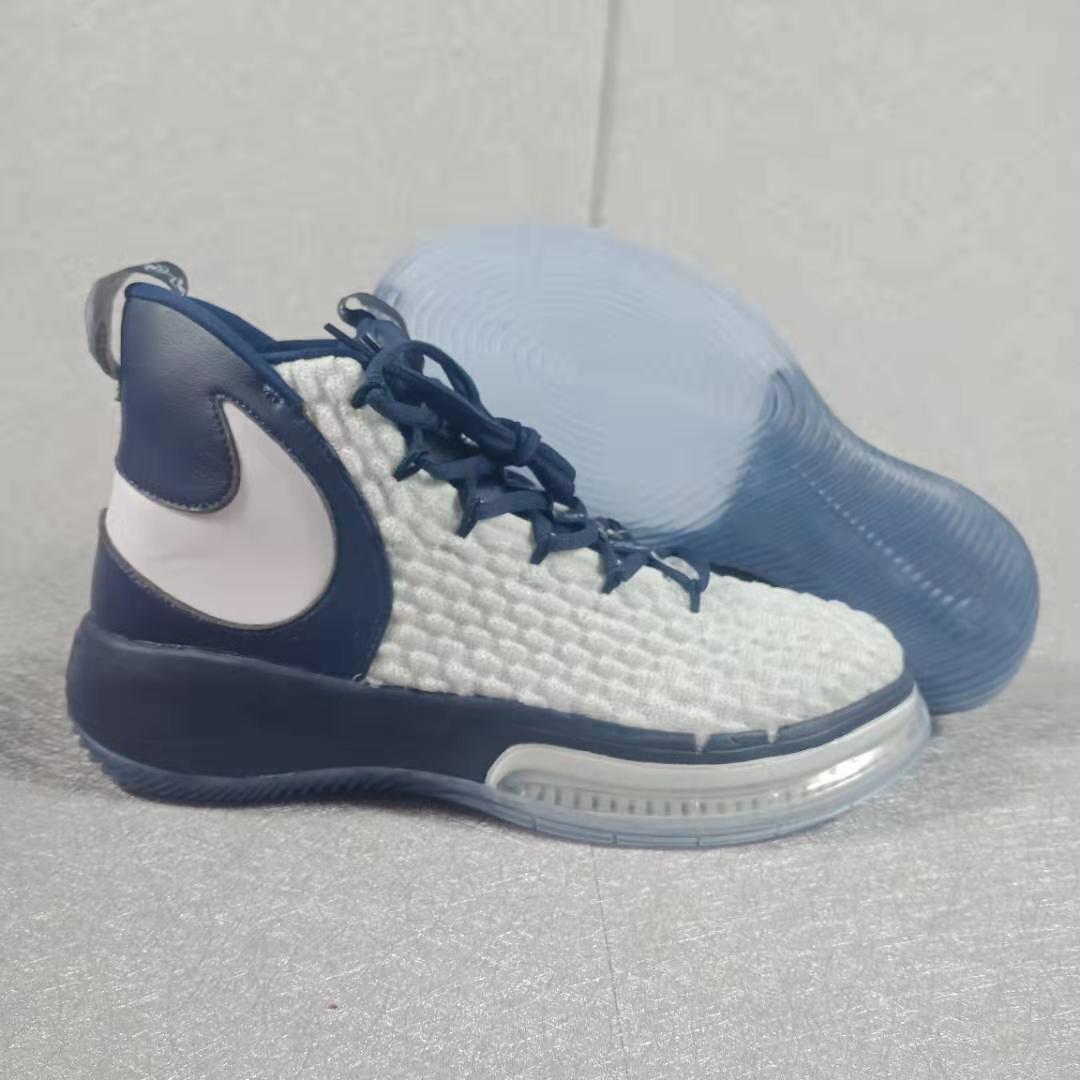 Nike AlphaDunk EP White Blue Silver Shoes